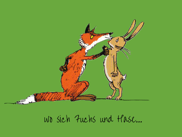 Fuchs und Hase